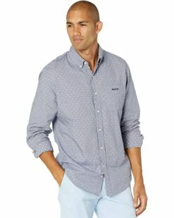 U.S. POLO ASSN. Shirts & Tops Long Sleeve Swiss Dot Woven Shirt