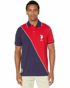 U.S. POLO ASSN. Shirts & Tops Diagonal Color Block Polo 12 U.S. POLO ASSN. Shirts & Tops Diagonal Color Block Polo -Valentino Garavani Sales Shop 81mq1WbP77L. AC SR736920
