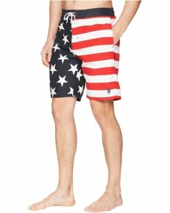 U.S. POLO ASSN. Swimwear 9" American Flag Swim Shorts 7 U.S. POLO ASSN. Swimwear 9" American Flag Swim Shorts -Valentino Garavani Sales Shop 81my1lUwB L. AC SR736920