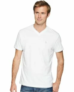U.S. POLO ASSN. Shirts & Tops Double Ringer V-Neck-04 -Valentino Garavani Sales Shop 81ogiSG98gL. AC SR736920