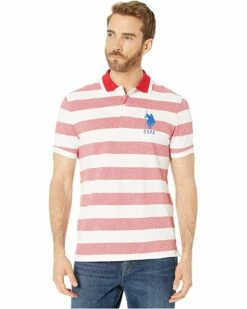 U.S. POLO ASSN. Shirts & Tops Marble Stripe Polo 15 U.S. POLO ASSN. Shirts & Tops Marble Stripe Polo -Valentino Garavani Sales Shop 81p91RF ukL. AC SR736920