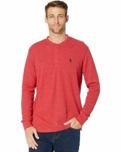 U.S. POLO ASSN. Shirts & Tops Long Sleeve Solid Thermal Henley 29 U.S. POLO ASSN. Shirts & Tops Long Sleeve Solid Thermal Henley -Valentino Garavani Sales Shop 81qBISZn8RL. AC SR736920