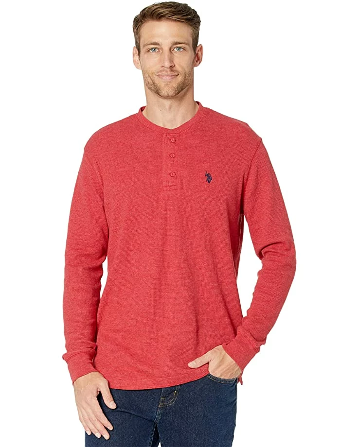 U.S. POLO ASSN. Shirts & Tops Long Sleeve Solid Thermal Henley 15 U.S. POLO ASSN. Shirts & Tops Long Sleeve Solid Thermal Henley - Image 13