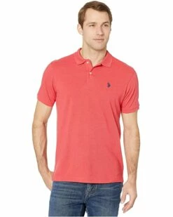 U.S. POLO ASSN. Shirts & Tops Solid Cotton Pique Polo with Small Pony -Valentino Garavani Sales Shop 81rfQ6TH4wL. AC SR736920