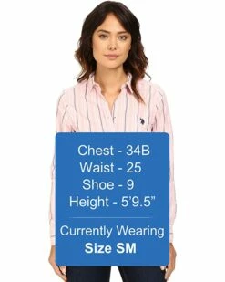 U.S. POLO ASSN. Shirts & Tops Casual Striped Blouse 11 U.S. POLO ASSN. Shirts & Tops Casual Striped Blouse -Valentino Garavani Sales Shop 81suMng RmL. AC SR736920