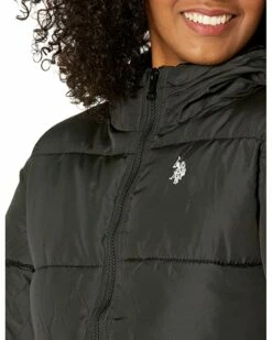 U.S. POLO ASSN. Coats & Outerwear Wide Channel Puffer w/ Hood 11 U.S. POLO ASSN. Coats & Outerwear Wide Channel Puffer w/ Hood -Valentino Garavani Sales Shop 81txtBZ65hL. AC SR736920