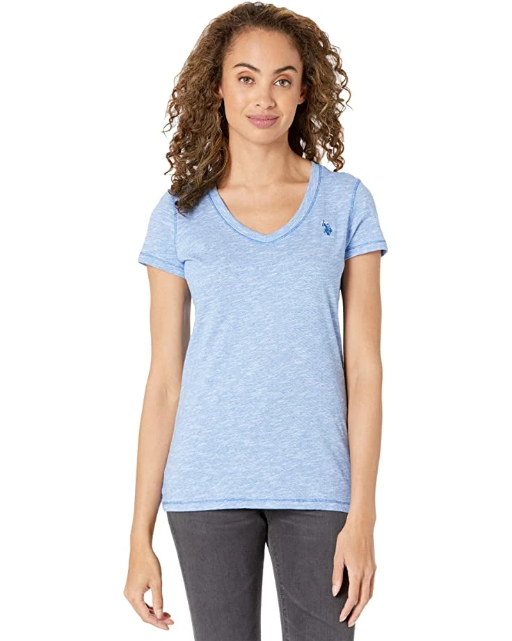 U.S. POLO ASSN. Shirts & Tops Spacedye Tee 8 U.S. POLO ASSN. Shirts & Tops Spacedye Tee - Image 6
