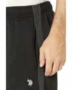 U.S. POLO ASSN. Pants Contrast Rib Fleece Joggers -Valentino Garavani Sales Shop 81uW3G61pjL. AC SR736920