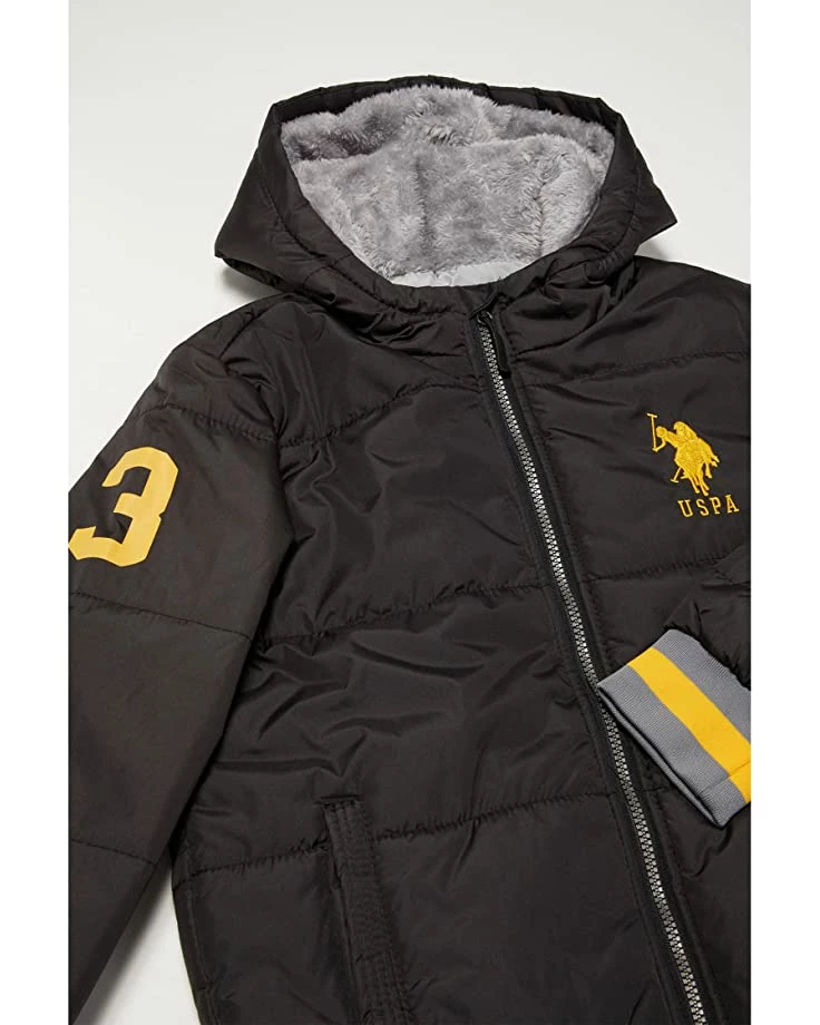U.S. POLO ASSN. Coats & Outerwear Logo Puffer Jacket (Little Kids/Big Kids) 4 U.S. POLO ASSN. Coats & Outerwear Logo Puffer Jacket (Little Kids/Big Kids) - Image 2