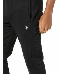 U.S. POLO ASSN. Pants Embossed Wordmark Joggers -Valentino Garavani Sales Shop 81wV04AtuuL. AC SR736920