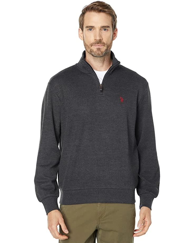 U.S. POLO ASSN. Hoodies & Sweatshirts Long Sleeve 1/4 Zip Flatback 7 U.S. POLO ASSN. Hoodies & Sweatshirts Long Sleeve 1/4 Zip Flatback - Image 5