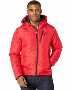 U.S. POLO ASSN. Coats & Outerwear Chevron Puffer Jacket 15 U.S. POLO ASSN. Coats & Outerwear Chevron Puffer Jacket -Valentino Garavani Sales Shop 81xQmmX5SXL. AC SR736920