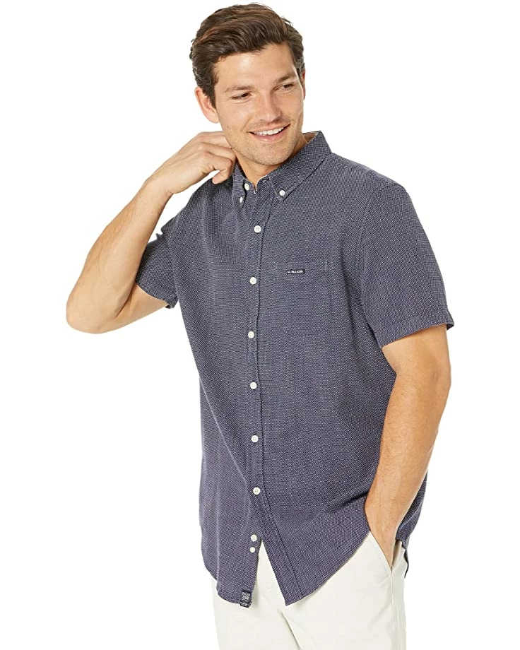 U.S. POLO ASSN. Shirts & Tops Short Sleeve Dobby Yarn-Dye Woven Shirt 3 U.S. POLO ASSN. Shirts & Tops Short Sleeve Dobby Yarn-Dye Woven Shirt