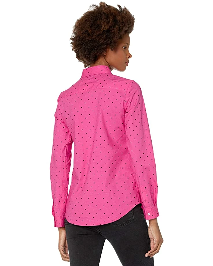 U.S. POLO ASSN. Shirts & Tops Long Sleeve Dot Stretch Poplin Shirt 4 U.S. POLO ASSN. Shirts & Tops Long Sleeve Dot Stretch Poplin Shirt - Image 2