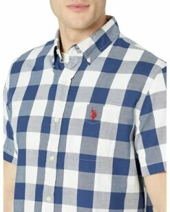 U.S. POLO ASSN. Shirts & Tops Short Sleeve Buffalo Check Woven Shirt 8 U.S. POLO ASSN. Shirts & Tops Short Sleeve Buffalo Check Woven Shirt -Valentino Garavani Sales Shop 913Tq9bUCL. AC SR736920