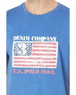 U.S. POLO ASSN. Shirts & Tops Short Sleeve Crew Neck Flag Tee 9 U.S. POLO ASSN. Shirts & Tops Short Sleeve Crew Neck Flag Tee -Valentino Garavani Sales Shop 916r1YM 6L. AC SR736920