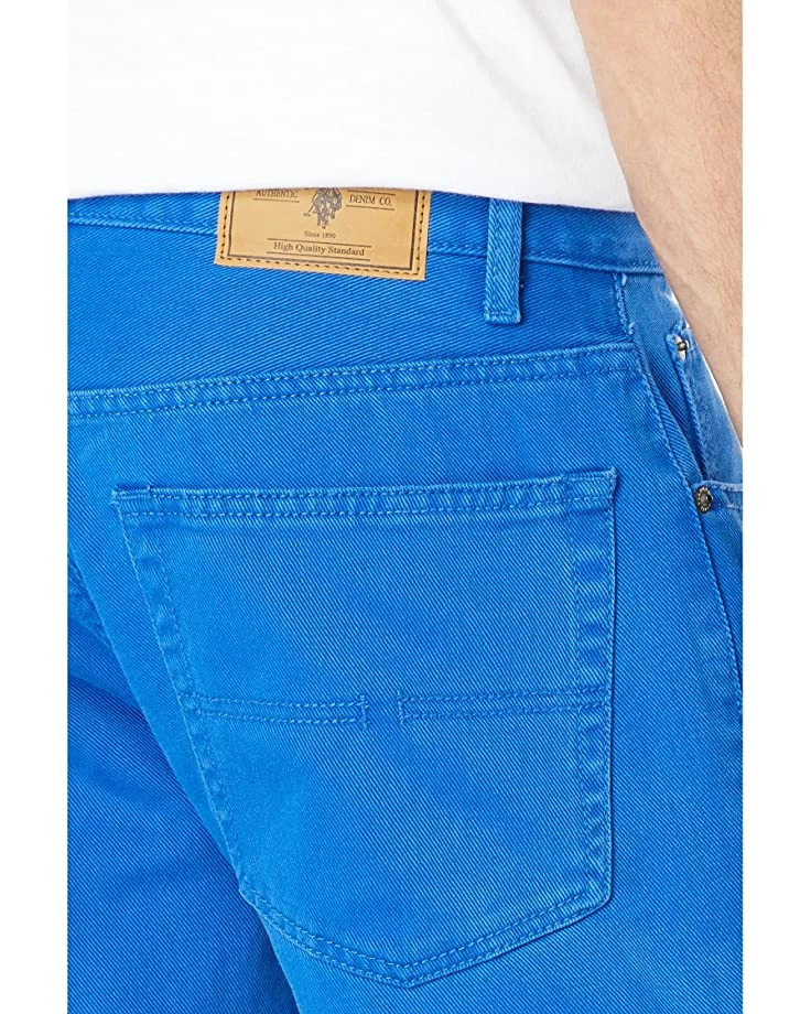 U.S. POLO ASSN. Slim Straight Five-Pocket Jeans in Electric Blue 5 U.S. POLO ASSN. Slim Straight Five-Pocket Jeans in Electric Blue - Image 3