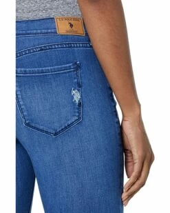 U.S. POLO ASSN. Core Super Skinny Mid-Rise Stretch Denim Jeans in Shameless Wash 8 U.S. POLO ASSN. Core Super Skinny Mid-Rise Stretch Denim Jeans in Shameless Wash -Valentino Garavani Sales Shop 91A4PAAMNqL. AC SR736920