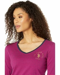 U.S. POLO ASSN. Shirts & Tops Long Sleeve Striped V-Neck Logo Knit Shirt 7 U.S. POLO ASSN. Shirts & Tops Long Sleeve Striped V-Neck Logo Knit Shirt -Valentino Garavani Sales Shop 91Fcw2JOl8L. AC SR736920