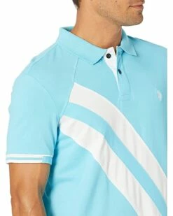 U.S. POLO ASSN. Shirts & Tops Short Sleeve Slim Fit Stretch Diagonal Polo 8 U.S. POLO ASSN. Shirts & Tops Short Sleeve Slim Fit Stretch Diagonal Polo -Valentino Garavani Sales Shop 91GFrth YxL. AC SR736920