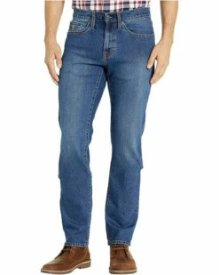 U.S. POLO ASSN. Slim Straight Stretch Jeans in Blue