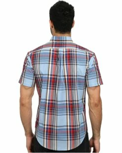 U.S. POLO ASSN. Shirts & Tops Short Sleece Poplin Plaid Shirt 9 U.S. POLO ASSN. Shirts & Tops Short Sleece Poplin Plaid Shirt -Valentino Garavani Sales Shop 91IbEsDERHL. AC SR736920