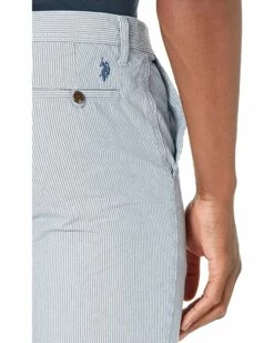 U.S. POLO ASSN. Hartford Canvas Stripe Shorts 8 U.S. POLO ASSN. Hartford Canvas Stripe Shorts -Valentino Garavani Sales Shop 91J3oxYtS. AC SR736920
