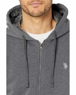 U.S. POLO ASSN. Hoodies & Sweatshirts Fleece Full Zip Hoodie 8 U.S. POLO ASSN. Hoodies & Sweatshirts Fleece Full Zip Hoodie -Valentino Garavani Sales Shop 91MclDDJIzL. AC SR736920