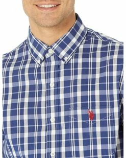 U.S. POLO ASSN. Shirts & Tops Short Sleeve Slim Fit Plaid Woven Shirt 8 U.S. POLO ASSN. Shirts & Tops Short Sleeve Slim Fit Plaid Woven Shirt -Valentino Garavani Sales Shop 91NNJWJejL. AC SR736920