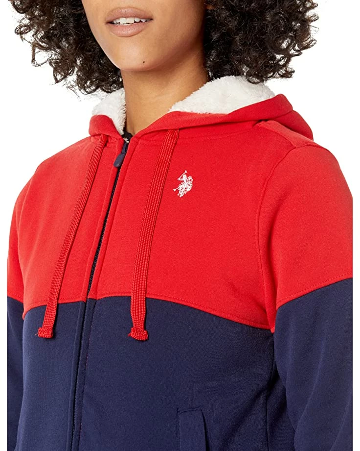 U.S. POLO ASSN. Hoodies & Sweatshirts Color-Block Fleece Jacket 5 U.S. POLO ASSN. Hoodies & Sweatshirts Color-Block Fleece Jacket - Image 3