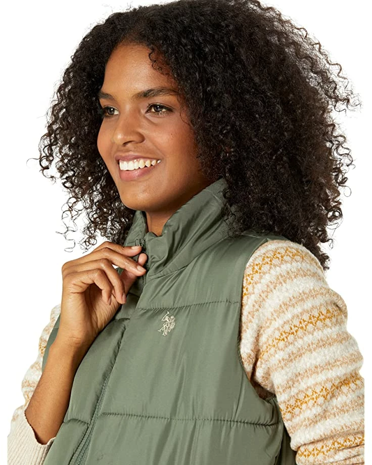 U.S. POLO ASSN. Coats & Outerwear Wide Channel Puffer Vest 5 U.S. POLO ASSN. Coats & Outerwear Wide Channel Puffer Vest - Image 3