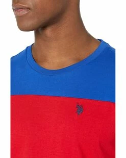 U.S. POLO ASSN. Shirts & Tops Multi-Tone Crew Neck Tee 10 U.S. POLO ASSN. Shirts & Tops Multi-Tone Crew Neck Tee -Valentino Garavani Sales Shop 91PwjXGR1GL. AC SR736920