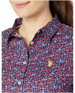 U.S. POLO ASSN. Shirts & Tops Long Sleeve Floral Print Stretch Poplin Shirt 8 U.S. POLO ASSN. Shirts & Tops Long Sleeve Floral Print Stretch Poplin Shirt -Valentino Garavani Sales Shop 91TFdAtJgtL. AC SR736920