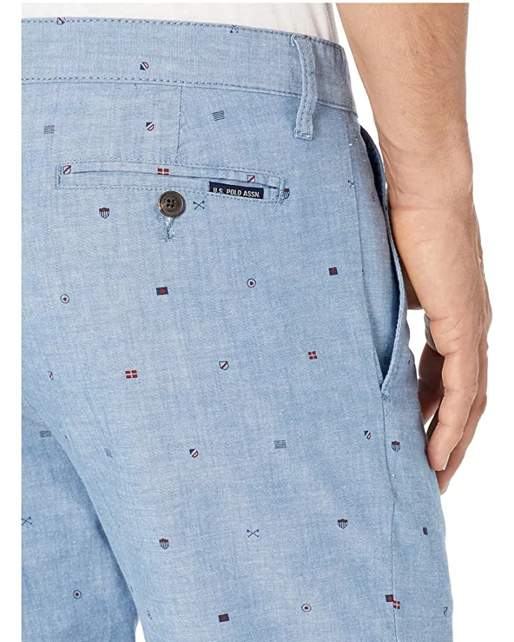 U.S. POLO ASSN. Printed Chambray Shorts 5 U.S. POLO ASSN. Printed Chambray Shorts - Image 3