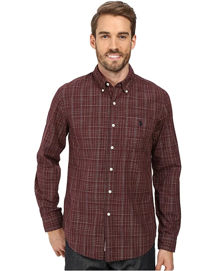 U.S. POLO ASSN. Shirts & Tops Long Sleeve Slim Fit Dobby Button Down Sport Shirt 8 U.S. POLO ASSN. Shirts & Tops Long Sleeve Slim Fit Dobby Button Down Sport Shirt - Image 6