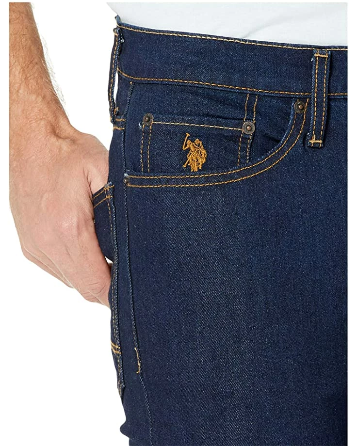 U.S. POLO ASSN. Slim Straight Stretch Jeans in Blue 5 U.S. POLO ASSN. Slim Straight Stretch Jeans in Blue - Image 3