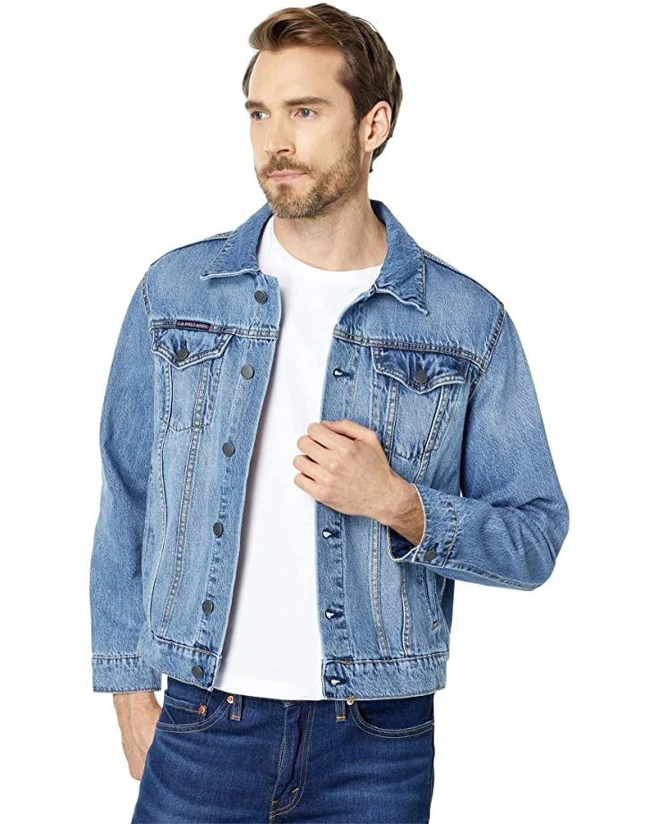 U.S. POLO ASSN. Coats & Outerwear Rigid Denim Jacket 3 U.S. POLO ASSN. Coats & Outerwear Rigid Denim Jacket
