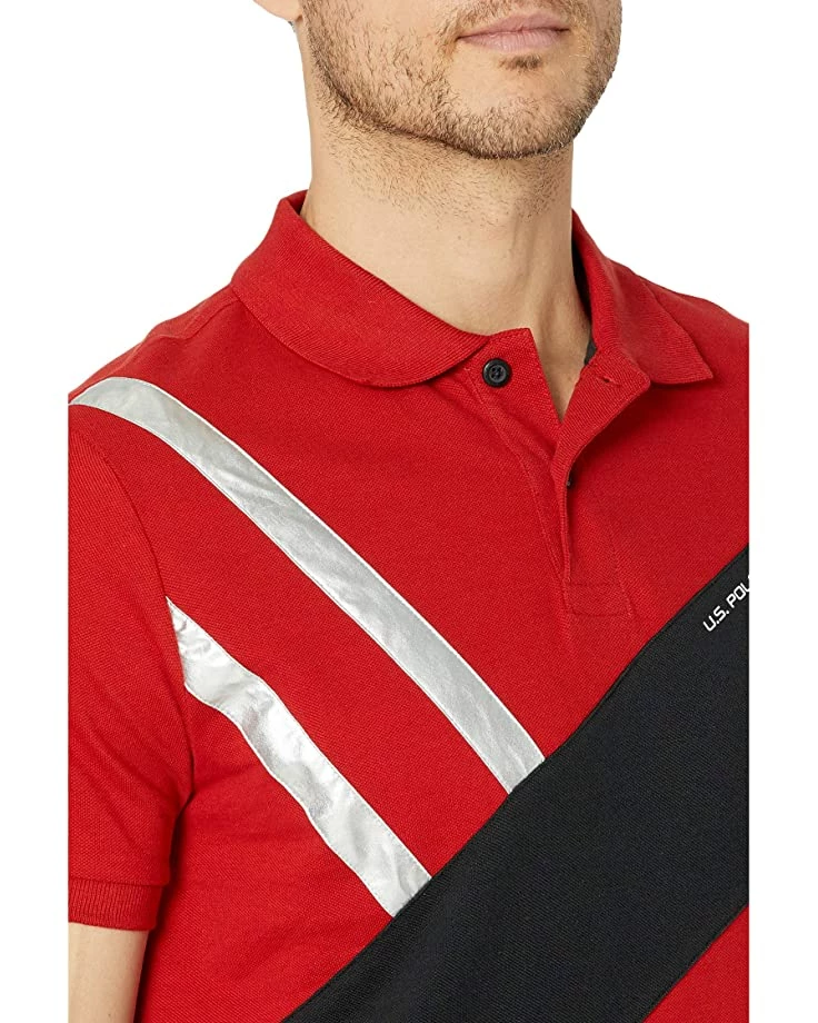 U.S. POLO ASSN. Shirts & Tops Slim Fit Diagnol Color Block 5 U.S. POLO ASSN. Shirts & Tops Slim Fit Diagnol Color Block - Image 3