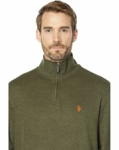 U.S. POLO ASSN. Hoodies & Sweatshirts Long Sleeve 1/4 Zip Flatback 13 U.S. POLO ASSN. Hoodies & Sweatshirts Long Sleeve 1/4 Zip Flatback -Valentino Garavani Sales Shop 91pCWOwuPcL. AC SR736920