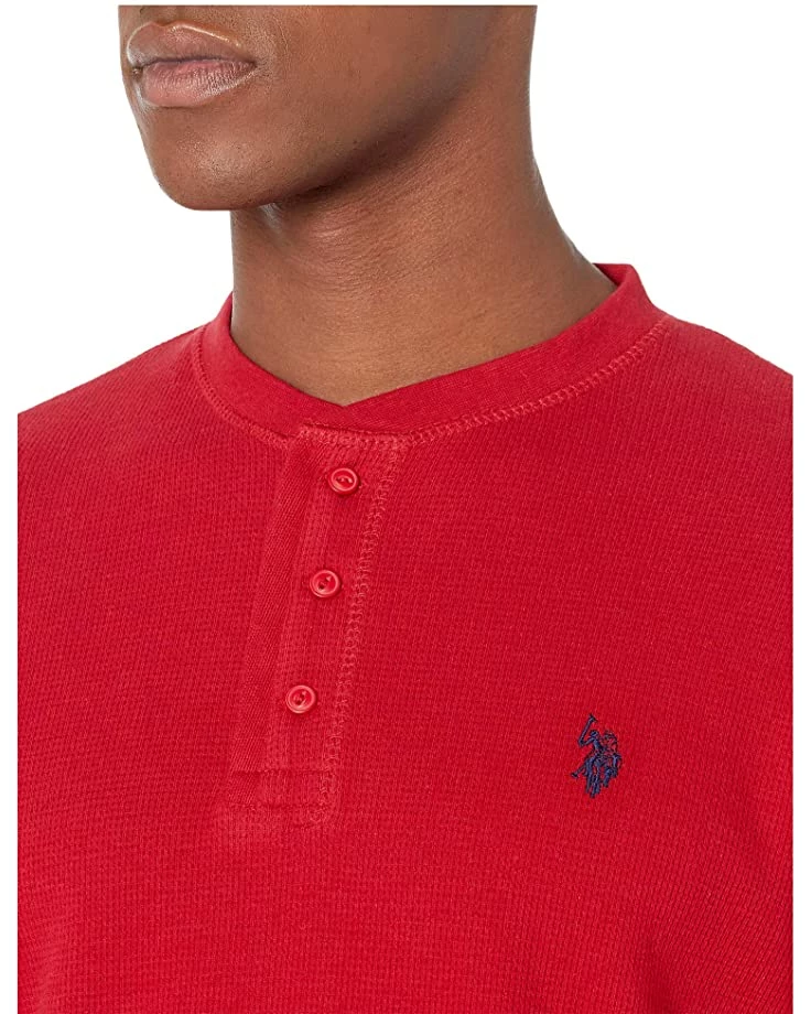 U.S. POLO ASSN. Shirts & Tops Long Sleeve Solid Thermal Henley 5 U.S. POLO ASSN. Shirts & Tops Long Sleeve Solid Thermal Henley - Image 3