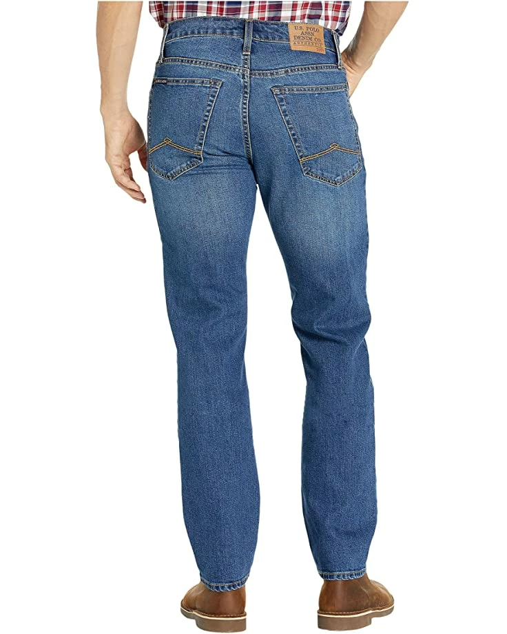 U.S. POLO ASSN. Slim Straight Stretch Jeans in Blue 5 U.S. POLO ASSN. Slim Straight Stretch Jeans in Blue - Image 3