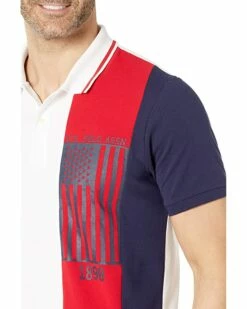 U.S. POLO ASSN. Shirts & Tops Short Sleeve Pieced Flag Polo 8 U.S. POLO ASSN. Shirts & Tops Short Sleeve Pieced Flag Polo -Valentino Garavani Sales Shop 91twdpMzAL. AC SR736920