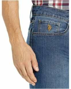 U.S. POLO ASSN. Slim Straight Stretch Jeans in Blue 9 U.S. POLO ASSN. Slim Straight Stretch Jeans in Blue -Valentino Garavani Sales Shop 91u2Q2LUqL. AC SR736920