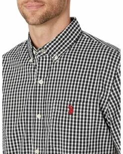 U.S. POLO ASSN. Shirts & Tops Short Sleeve Two-Color Check Woven Shirt 9 U.S. POLO ASSN. Shirts & Tops Short Sleeve Two-Color Check Woven Shirt -Valentino Garavani Sales Shop 91uSltvavXL. AC SR736920