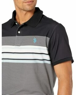 U.S. POLO ASSN. Shirts & Tops Short Sleeve Pony Printed Polo Shirt -Valentino Garavani Sales Shop 91w1NE vcL. AC SR736920