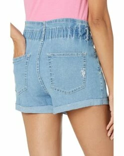 U.S. POLO ASSN. High-Rise Elastic Waistband Shorts 8 U.S. POLO ASSN. High-Rise Elastic Waistband Shorts -Valentino Garavani Sales Shop 91xIqGNhQqS. AC SR736920