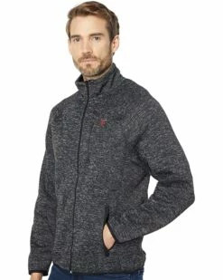 U.S. POLO ASSN. Coats & Outerwear Space Dye Zip Front Sweater Fleece -Valentino Garavani Sales Shop 91yqUNJcydL. AC SR736920