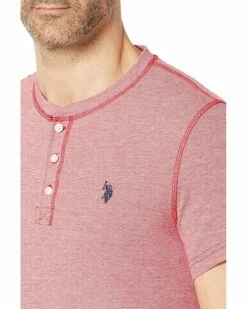 U.S. POLO ASSN. Shirts & Tops Short Sleeve Stripe Henley 8 U.S. POLO ASSN. Shirts & Tops Short Sleeve Stripe Henley -Valentino Garavani Sales Shop A1EMmhpNAvL. AC SR736920